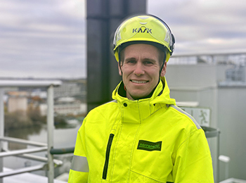 Carl Berndtsson, miljö- och hållbarhetschef Norrenergi